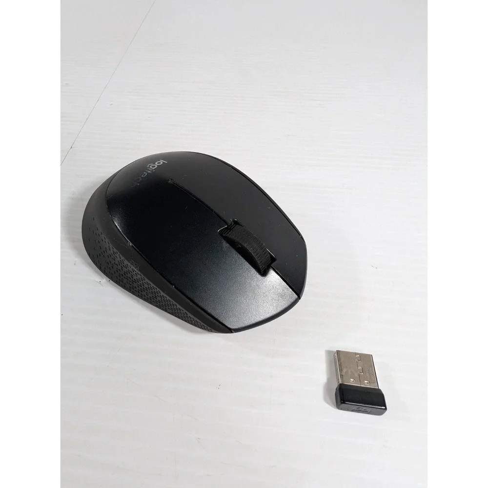 Logitech M330 SILENT Wireless Optical Mouse with USB Nano Receiver‎ - Black